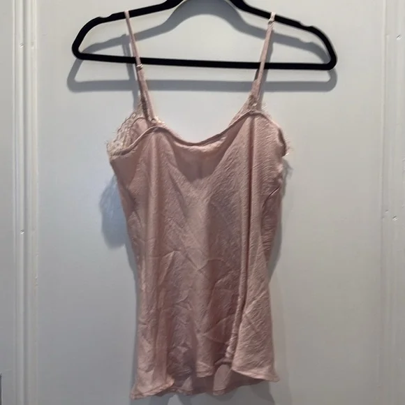 All in Favor Blush Lace Cami - Picture 3 of 3